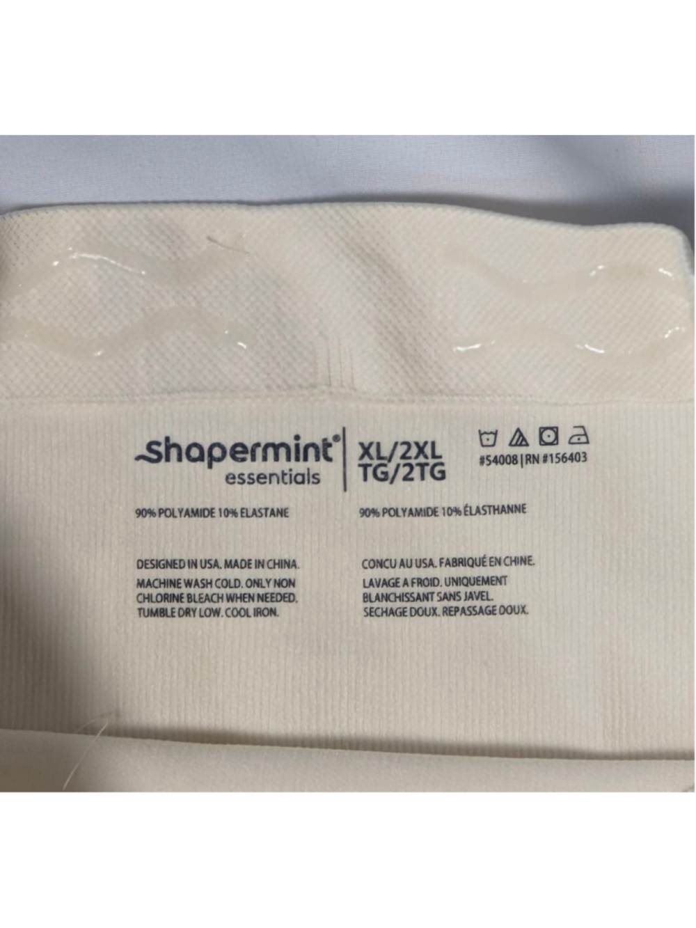 Shapermint Essentials High Waisted Shaper Panty Nude XL 2XL - Picture 3 of 7